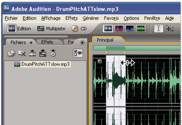 ADOBE AUDITION 3 - Modification de données audio - 2