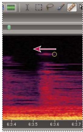 ADOBE AUDITION 3 - Sélection et correction automatique d'artefacts - 1