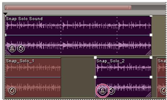 ADOBE AUDITION 3 - A propos des clips - 2