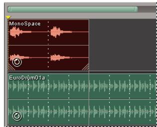 ADOBE AUDITION 3 - Étendre ou réduire un clip en boucle - 2
