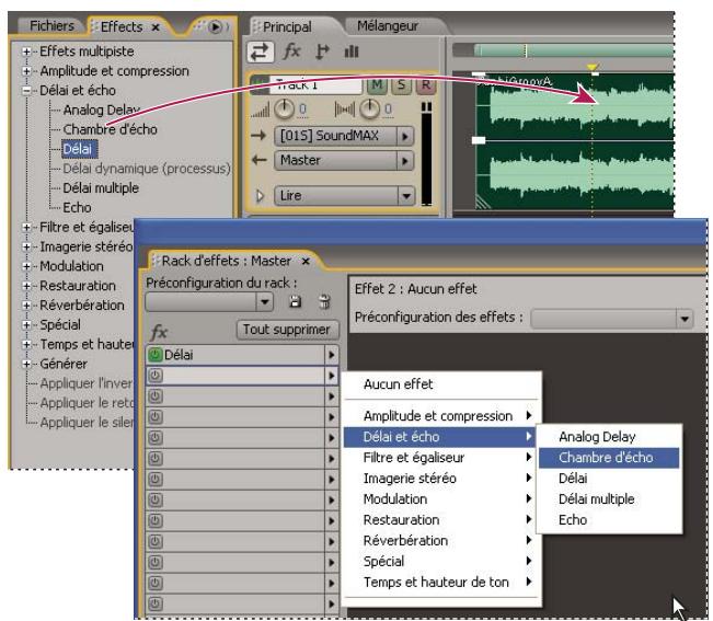 ADOBE AUDITION 3 - Application d'effets - 2