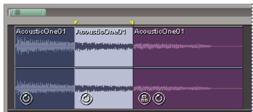 ADOBE AUDITION 3 - Division et reformation de clips - 2