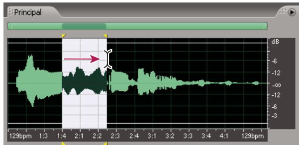 ADOBE AUDITION 3 - Sélectionner des plages temporelles - 1