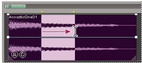 ADOBE AUDITION 3 - Division et reformation de clips - 1