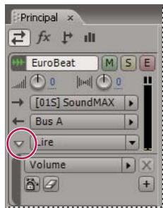 ADOBE AUDITION 3 - Création manuelle d'enveloppés de piste - 1