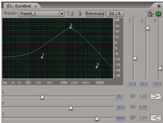 ADOBE AUDITION 3 - Égalisation de pistes - 2