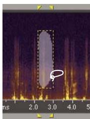 ADOBE AUDITION 3 - Sélection de plages spectrales - 2