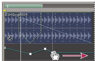 ADOBE AUDITION 3 - Modification des enveloppes automatisées - 1