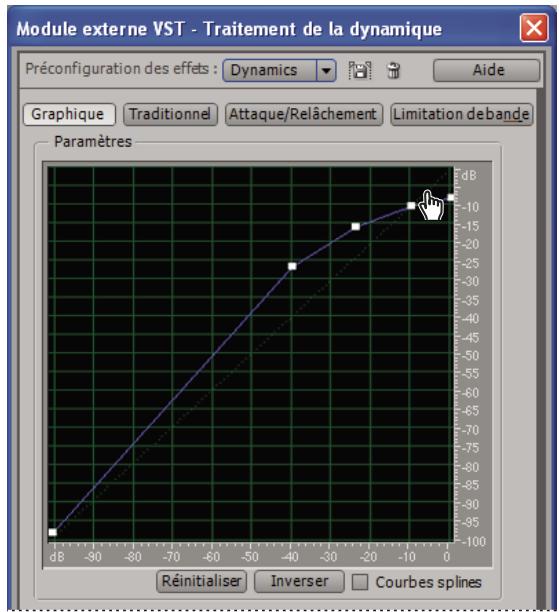 ADOBE AUDITION 3 - Effet Traitement de la dynamique - 2