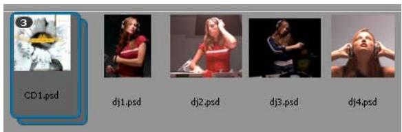 ADOBE BRIDGE - Empiler des fichiers - 1