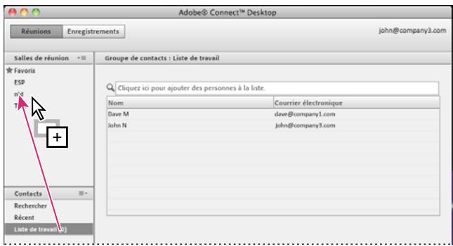 ADOBE CONNECT 8 - Creation de groupes de contacts - 1
