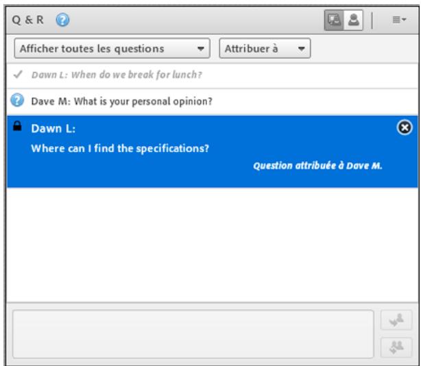 ADOBE CONNECT 9 - Réponse aux questions à l'aide du module Q & R - 1