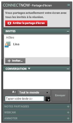 ADOBE CONNECT NOW - Partage de l'écran dans une salle de réunion - 3