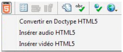 ADOBE CONTRIBUTE 6.5 - Insertion d'une vidéo HTML5 - 1