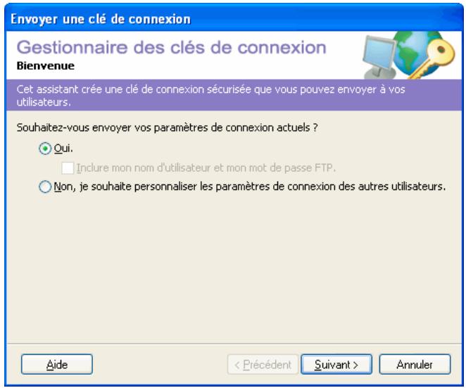 ADOBE CONTRIBUTE 6.5 - Création d'une clé de connexion de site Web à partager avec les utilisateurs - 2