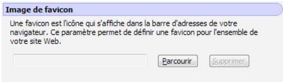 ADOBE CONTRIBUTE 6.5 - Ajout d'une image de favicon - 1