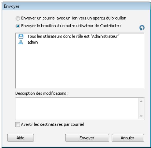 ADOBE CONTRIBUTE 6.5 - Envoi d'un brouillon de page Web pour révision - 1