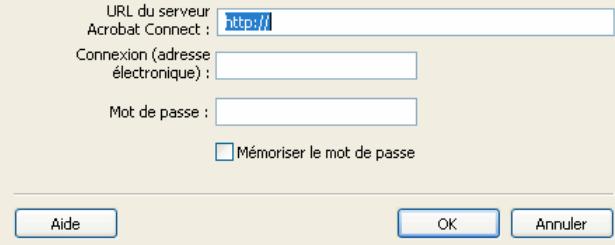 ADOBE CONTRIBUTE CS3 - Connexion à Adobe Acrobat Connect - 1