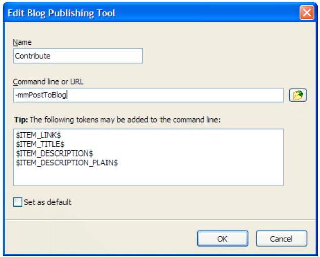 ADOBE CONTRIBUTE CS3 - Pour configurer Contribute dans FeedDemon : - 2