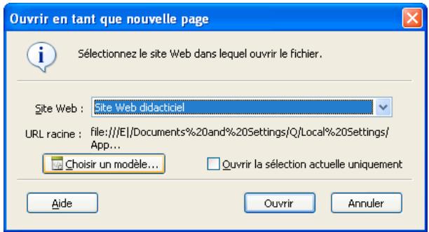 ADOBE CONTRIBUTE CS3 - Pour insérer un lien pointant vers un document Word ou Excel à partir de Microsoft Office : - 1
