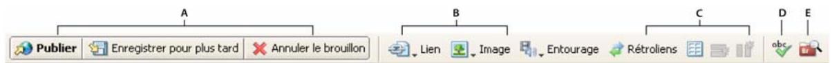 ADOBE CONTRIBUTE CS3 - Barres d'outils de Contribute - 2
