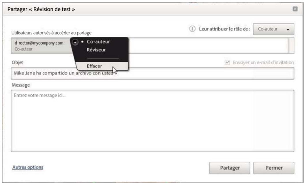 ADOBE CREATIVE SUITE CS5 - Invitation de personnes à une révision - 1