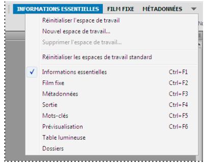 ADOBE CREATIVE SUITE CS5 - Sélectionner un espace de travail - 2