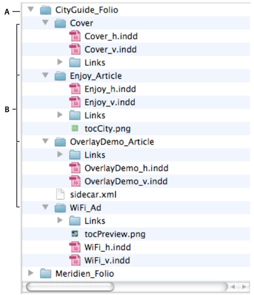 ADOBE DIGITAL PUBLISHING SUITE - Création d'une structure de dossiers pour l'importation de plusieurs articles - 1