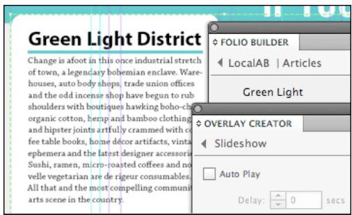 ADOBE DIGITAL PUBLISHING SUITE - Procedure de creation d'un lecteur de contenu pour folios simples - 2