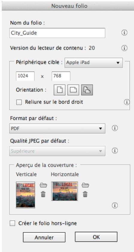 ADOBE DIGITAL PUBLISHING SUITE - Création d'un folio - 1
