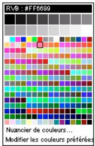ADOBE DIRECTOR 11 - Sélection des couleurs pour les éléments d'une animation - 1