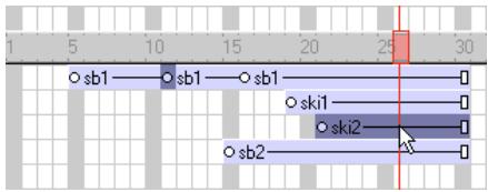 ADOBE DIRECTOR 11 - Sélectionner une image-clé - 2