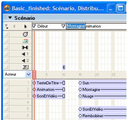 ADOBE DIRECTOR 11 - Créer un nouveau repère - 1