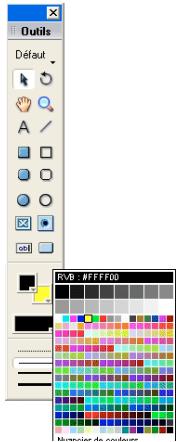 ADOBE DIRECTOR 11 - Ouvrir le menu Couleur - 1