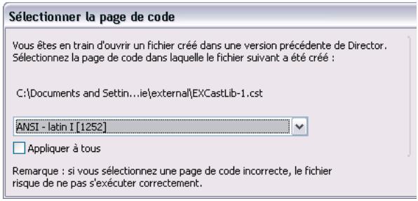 ADOBE DIRECTOR 11 - Conversions d'animations créées dans les versions précédentes de Director - 3
