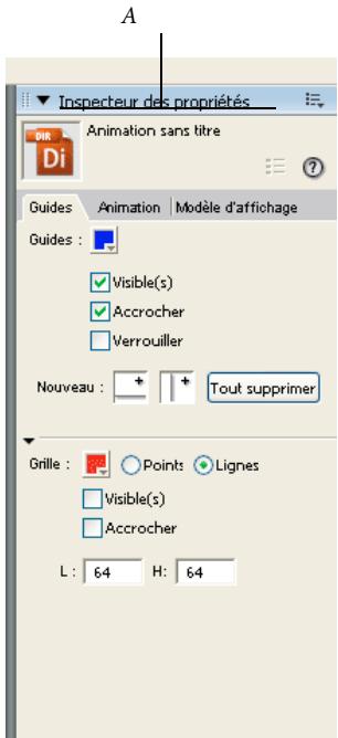 ADOBE DIRECTOR 11 - Réduire ou agrandir un groupe de volets - 1
