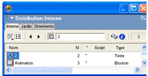 ADOBE DIRECTOR 11 - Gestion des distributions - 1