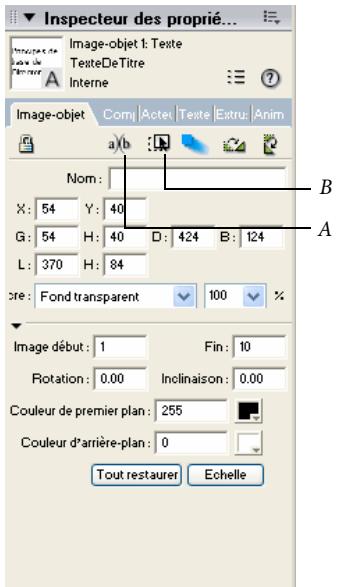 ADOBE DIRECTOR 11 - Rendre une image-objet modifiable - 1