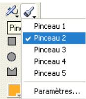 ADOBE DIRECTOR 11 - Outils et boutons de la fenêtre Dessin - 1
