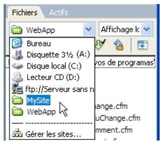 ADOBE DREAMWEAVER CS3 - Ouverture d'un site Dreamweaver existant - 1
