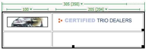 ADOBE DREAMWEAVER CS5 - Utilisation du mode Tableaux développés pour une modification de tableau plus simple - 2