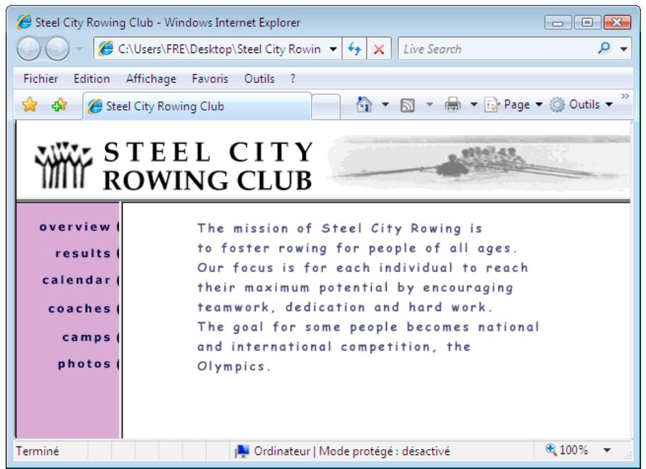 ADOBE DREAMWEAVER CS5 - Fonctionnement des cadres et des jours de cadres - 1