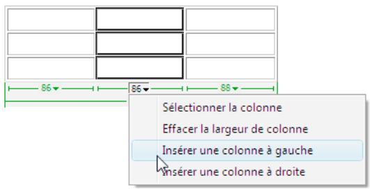 ADOBE DREAMWEAVER CS5 - Ajout d'une ligne ou d'une colonne individuelle - 1