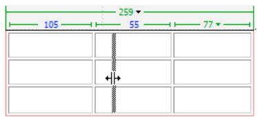 ADOBE DREAMWEAVER CS5 - Modification de la largeur d'une colonne tout en conservant la même largeur de tableau - 1