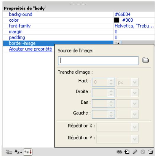 ADOBE DREAMWEAVER CS5 - Améliorations à la prise en charge de CSS3 dans le panneau Styles CSS (CS 5.5) - 1