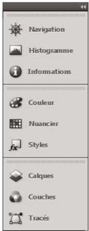 ADOBE DREAMWEAVER CS5 - Réduction et développement des icones de panneaux - 1