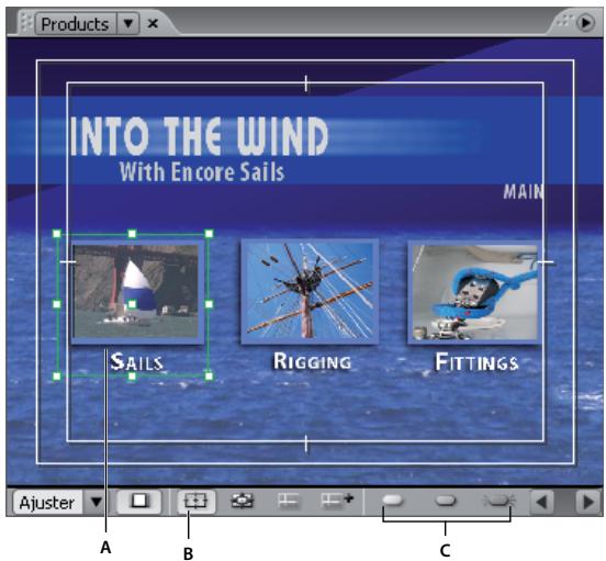 ADOBE ENCORE CS4 - Présentation de la Visualisation de menu - 2