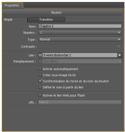 ADOBE ENCORE CS4 - Attribution d'un nom aux menus et aux boutons - 2