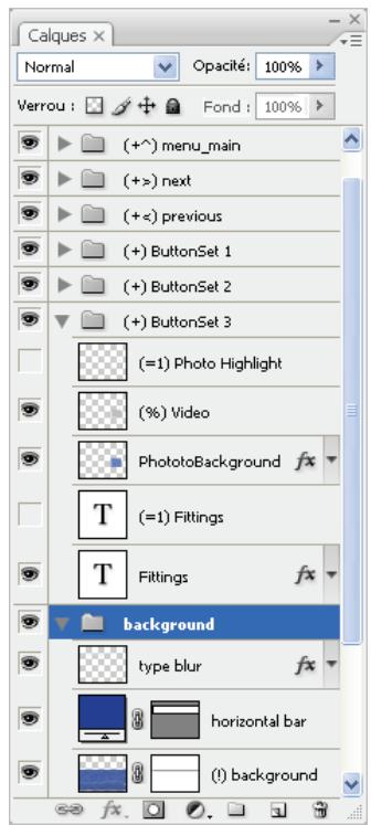 ADOBE ENCORE CS4 - Prefixes des noms de calques pour les menus - 2