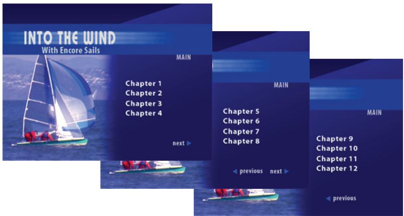 ADOBE ENCORE CS4 - A propos des index de chapitures - 1